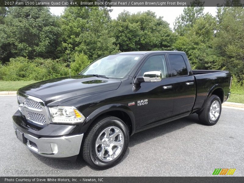 Front 3/4 View of 2017 1500 Laramie Quad Cab 4x4
