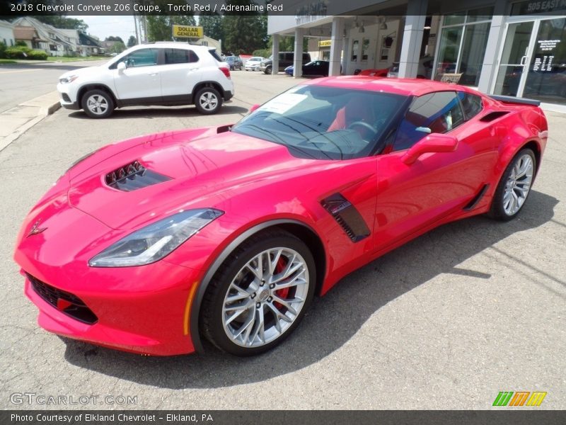 Torch Red / Adrenaline Red 2018 Chevrolet Corvette Z06 Coupe