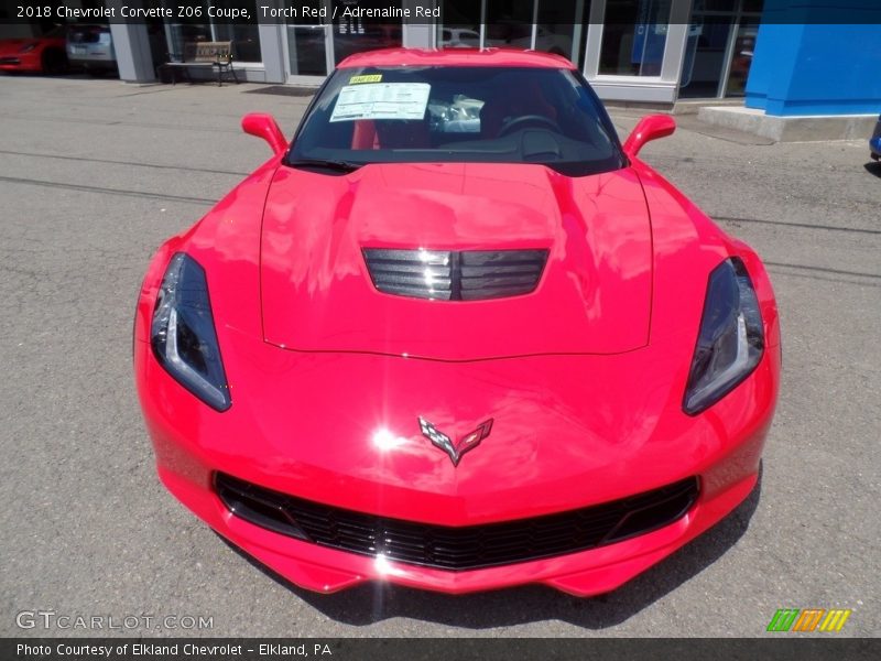 Torch Red / Adrenaline Red 2018 Chevrolet Corvette Z06 Coupe