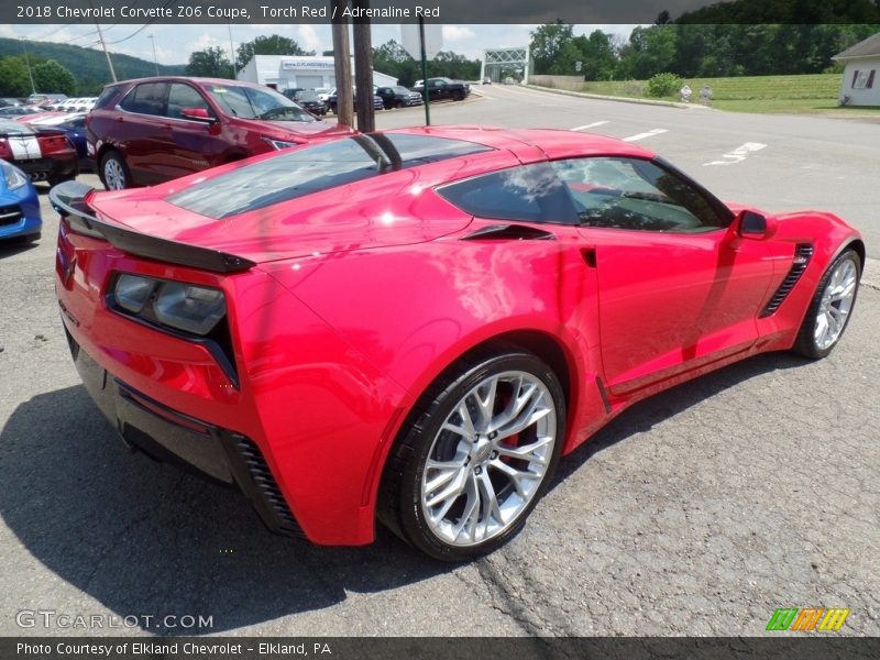 Torch Red / Adrenaline Red 2018 Chevrolet Corvette Z06 Coupe