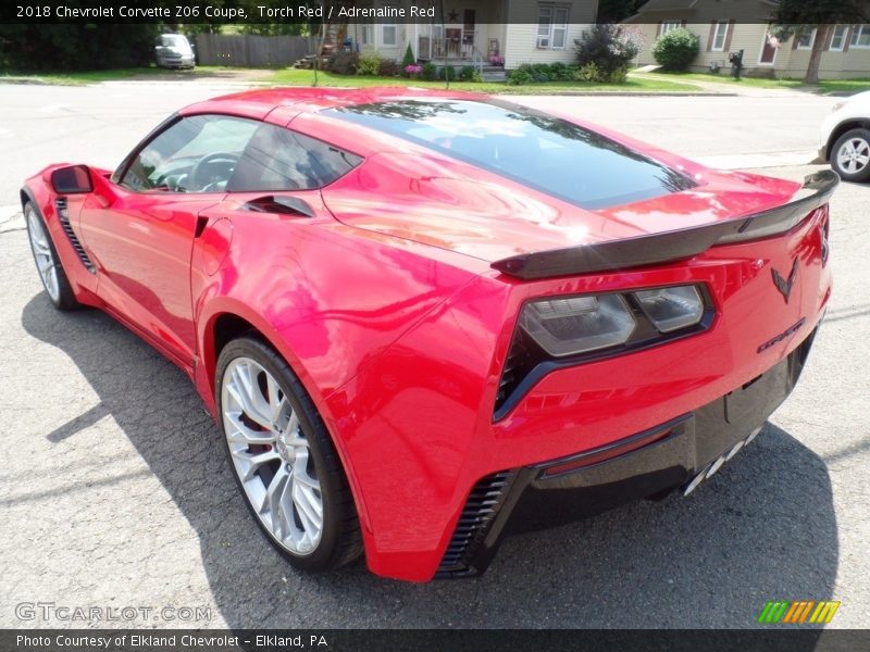 Torch Red / Adrenaline Red 2018 Chevrolet Corvette Z06 Coupe