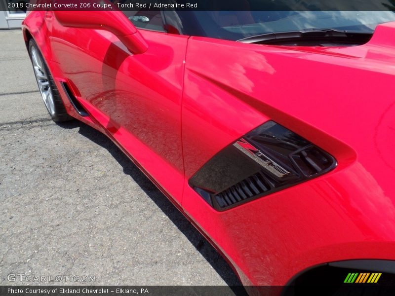 Torch Red / Adrenaline Red 2018 Chevrolet Corvette Z06 Coupe