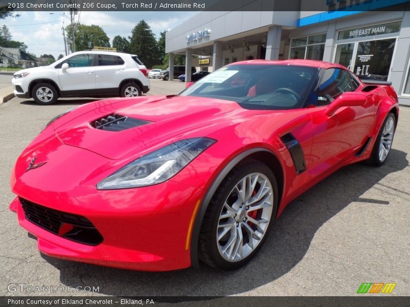 2018 Corvette Z06 Coupe Torch Red