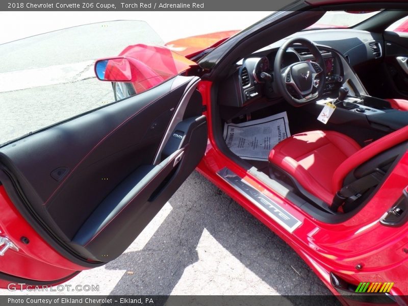 Torch Red / Adrenaline Red 2018 Chevrolet Corvette Z06 Coupe