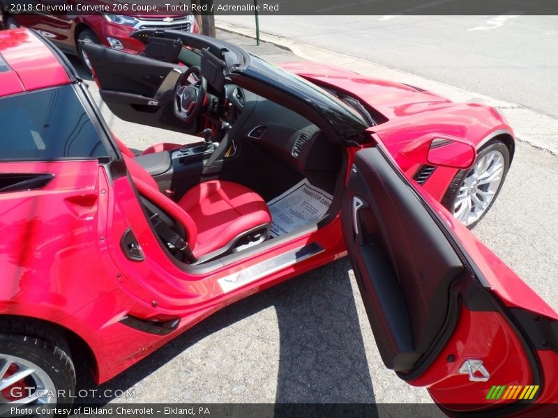 Torch Red / Adrenaline Red 2018 Chevrolet Corvette Z06 Coupe