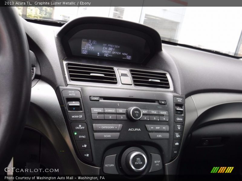 Graphite Luster Metallic / Ebony 2013 Acura TL