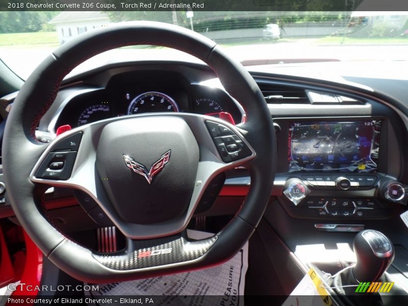 Torch Red / Adrenaline Red 2018 Chevrolet Corvette Z06 Coupe
