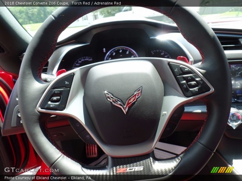  2018 Corvette Z06 Coupe Steering Wheel