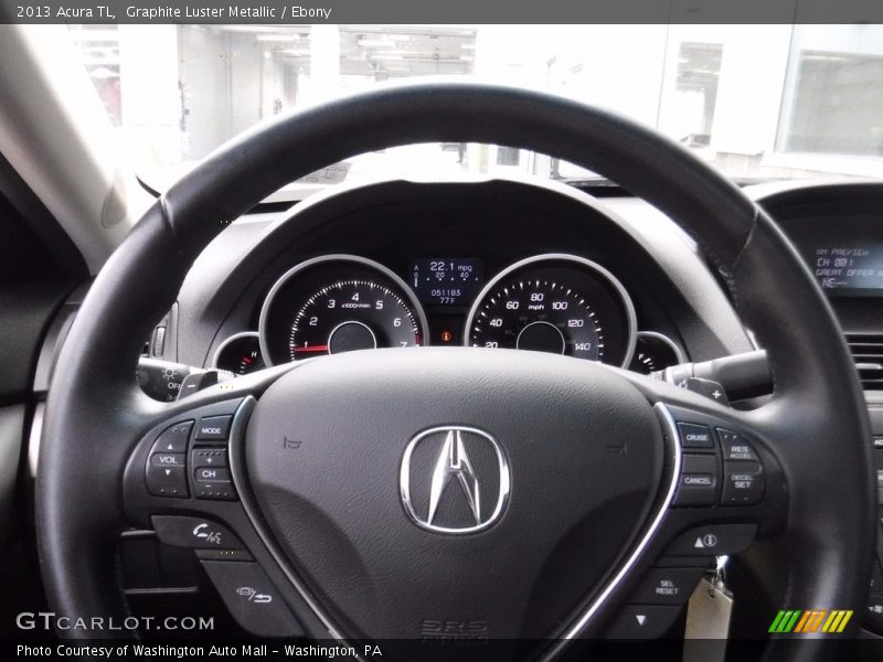 Graphite Luster Metallic / Ebony 2013 Acura TL
