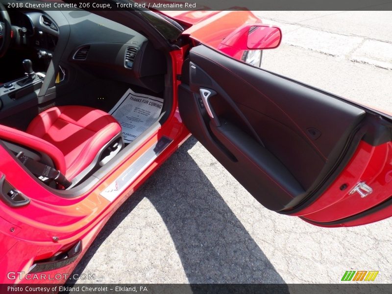 Torch Red / Adrenaline Red 2018 Chevrolet Corvette Z06 Coupe