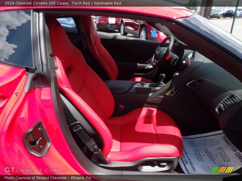 Torch Red / Adrenaline Red 2018 Chevrolet Corvette Z06 Coupe