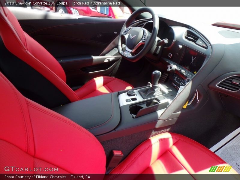 Torch Red / Adrenaline Red 2018 Chevrolet Corvette Z06 Coupe