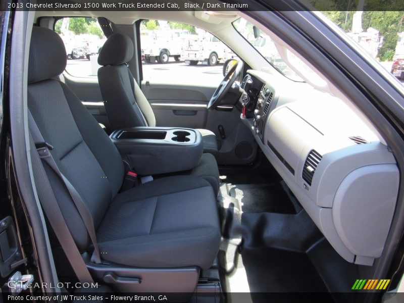 Black / Dark Titanium 2013 Chevrolet Silverado 1500 Work Truck Extended Cab