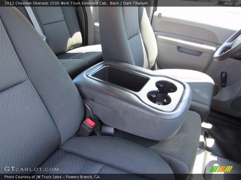 Black / Dark Titanium 2013 Chevrolet Silverado 1500 Work Truck Extended Cab