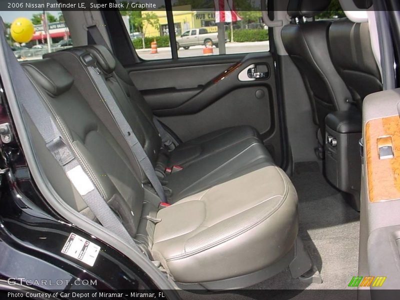 Super Black / Graphite 2006 Nissan Pathfinder LE