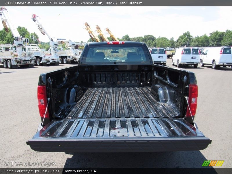 Black / Dark Titanium 2013 Chevrolet Silverado 1500 Work Truck Extended Cab