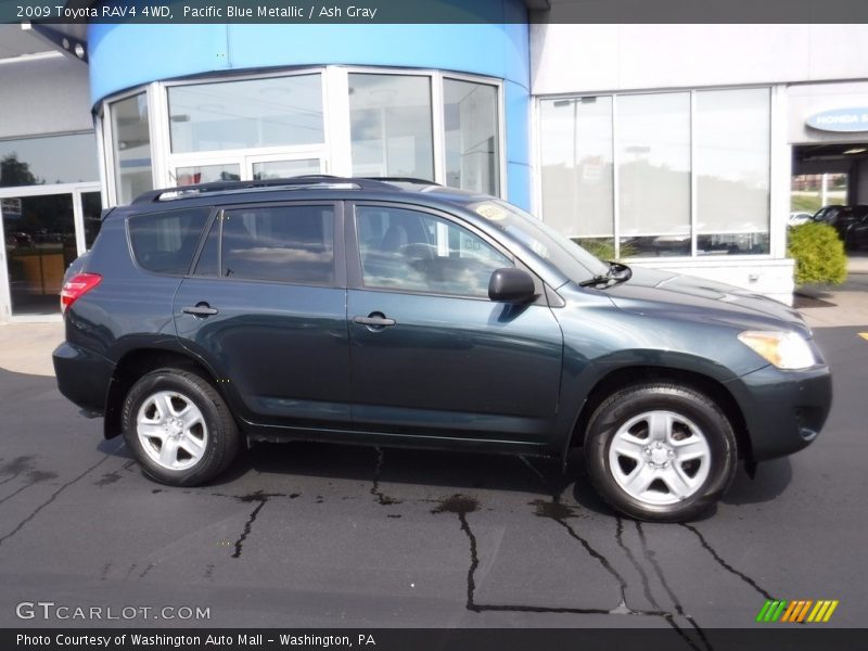 Pacific Blue Metallic / Ash Gray 2009 Toyota RAV4 4WD