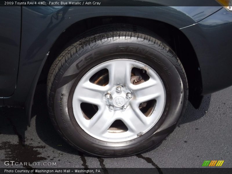 Pacific Blue Metallic / Ash Gray 2009 Toyota RAV4 4WD