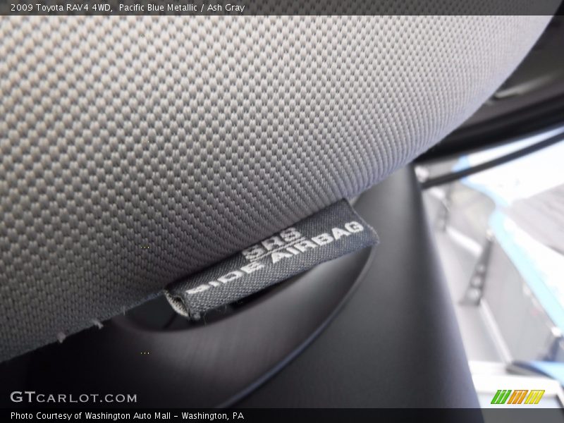 Pacific Blue Metallic / Ash Gray 2009 Toyota RAV4 4WD