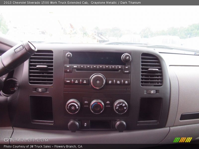 Graystone Metallic / Dark Titanium 2013 Chevrolet Silverado 1500 Work Truck Extended Cab