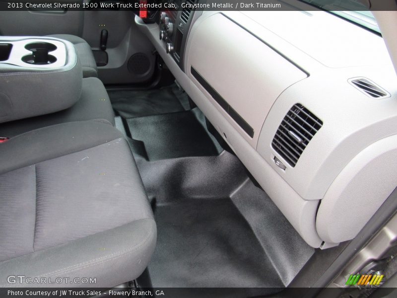 Graystone Metallic / Dark Titanium 2013 Chevrolet Silverado 1500 Work Truck Extended Cab