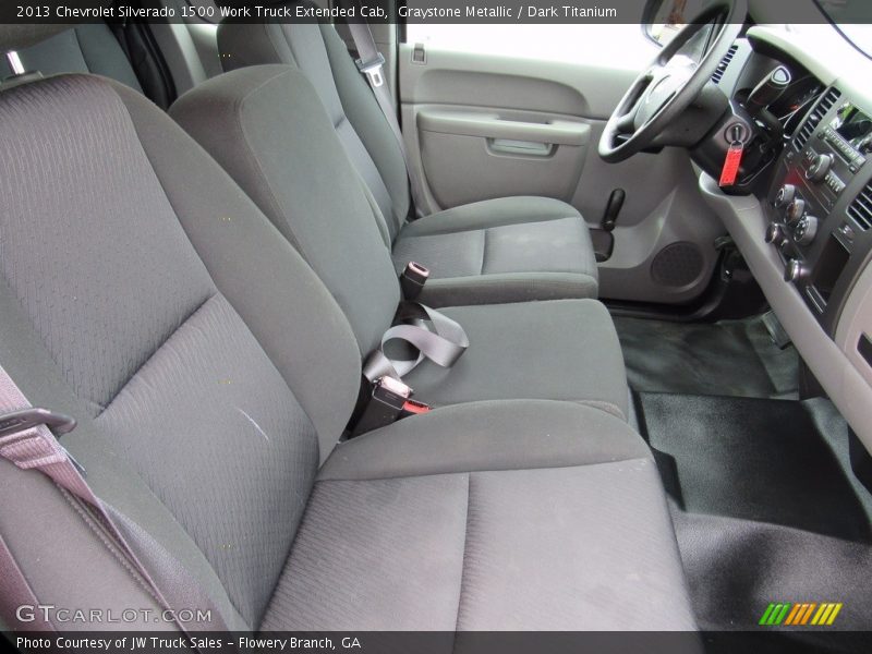 Graystone Metallic / Dark Titanium 2013 Chevrolet Silverado 1500 Work Truck Extended Cab