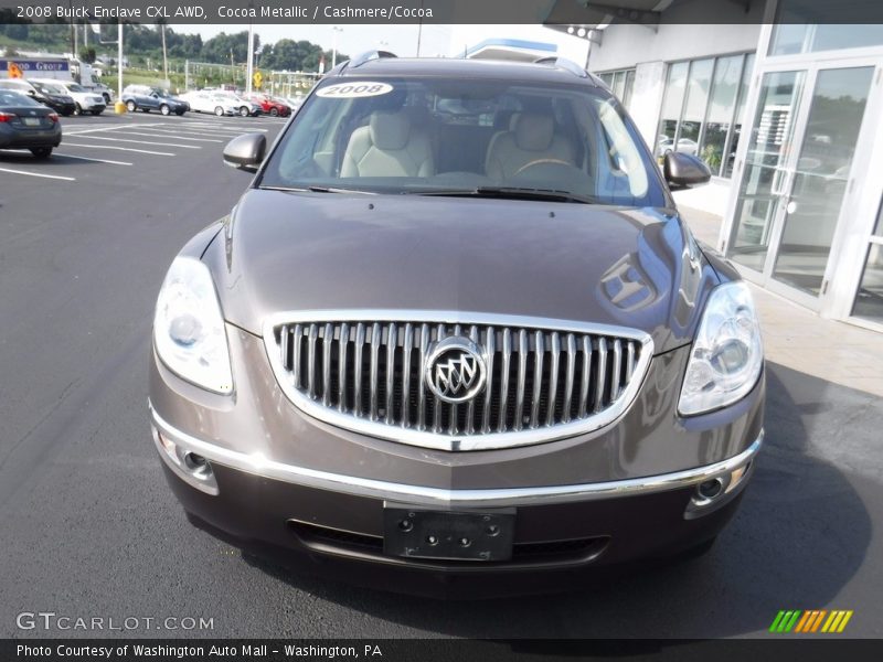 Cocoa Metallic / Cashmere/Cocoa 2008 Buick Enclave CXL AWD