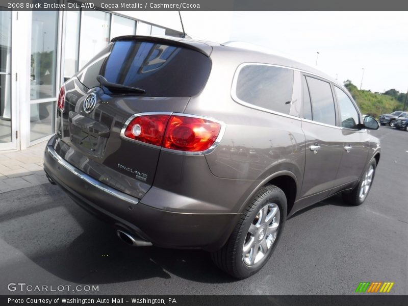 Cocoa Metallic / Cashmere/Cocoa 2008 Buick Enclave CXL AWD