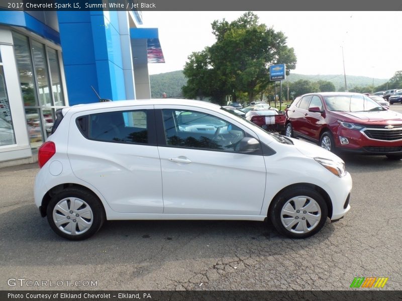 Summit White / Jet Black 2017 Chevrolet Spark LS