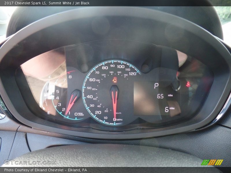 Summit White / Jet Black 2017 Chevrolet Spark LS