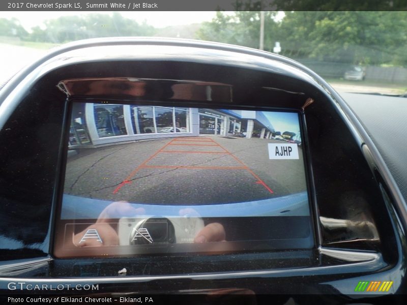 Summit White / Jet Black 2017 Chevrolet Spark LS