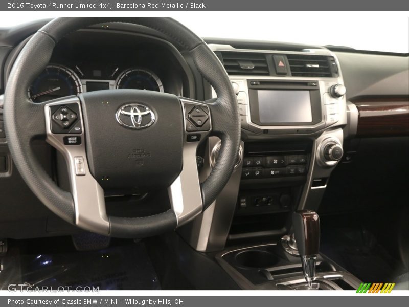 Barcelona Red Metallic / Black 2016 Toyota 4Runner Limited 4x4