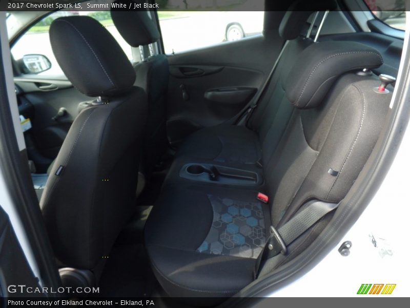 Summit White / Jet Black 2017 Chevrolet Spark LS