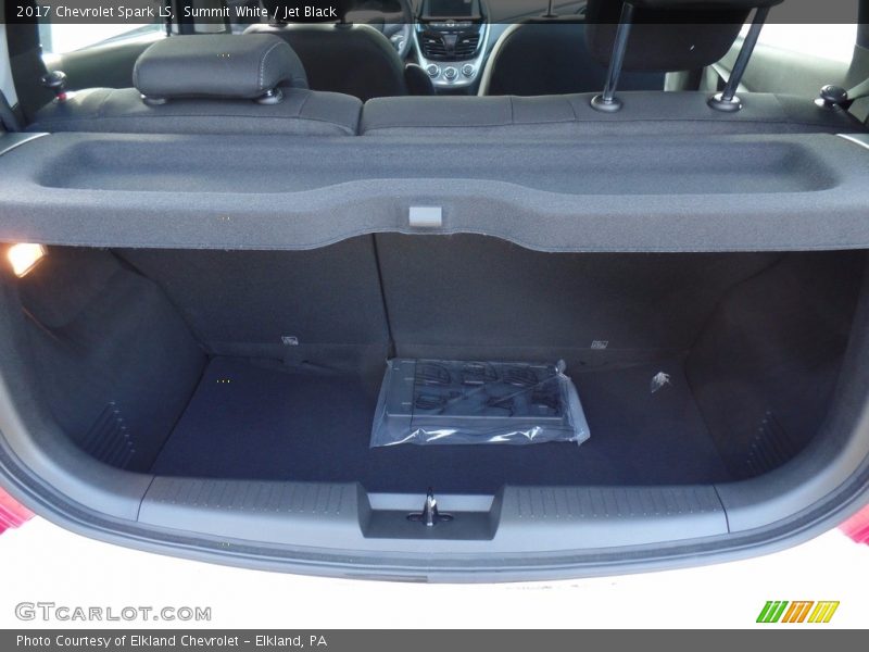 Summit White / Jet Black 2017 Chevrolet Spark LS