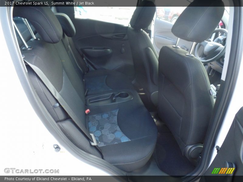 Summit White / Jet Black 2017 Chevrolet Spark LS
