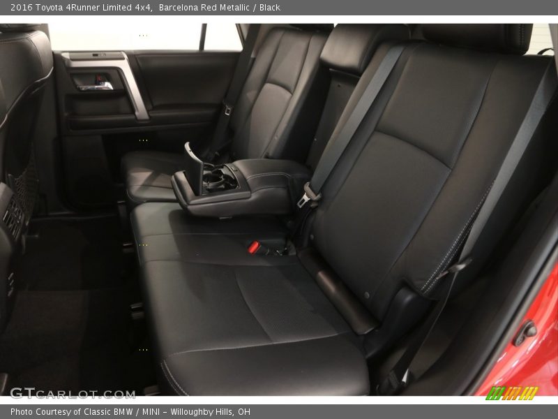 Barcelona Red Metallic / Black 2016 Toyota 4Runner Limited 4x4