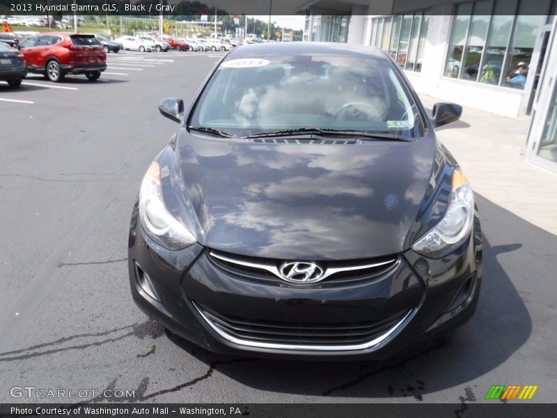 Black / Gray 2013 Hyundai Elantra GLS