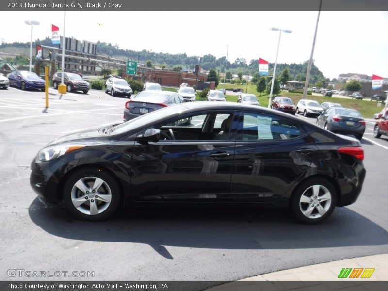 Black / Gray 2013 Hyundai Elantra GLS