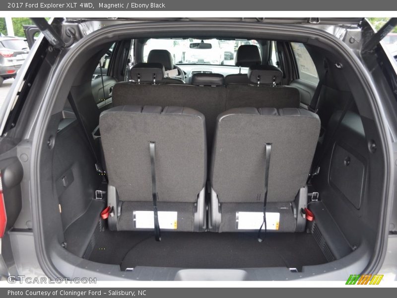 Magnetic / Ebony Black 2017 Ford Explorer XLT 4WD