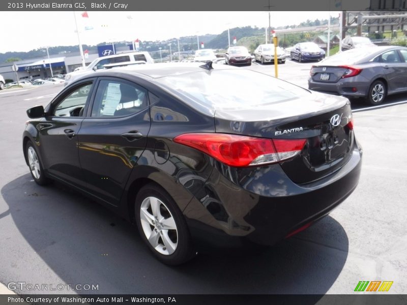 Black / Gray 2013 Hyundai Elantra GLS