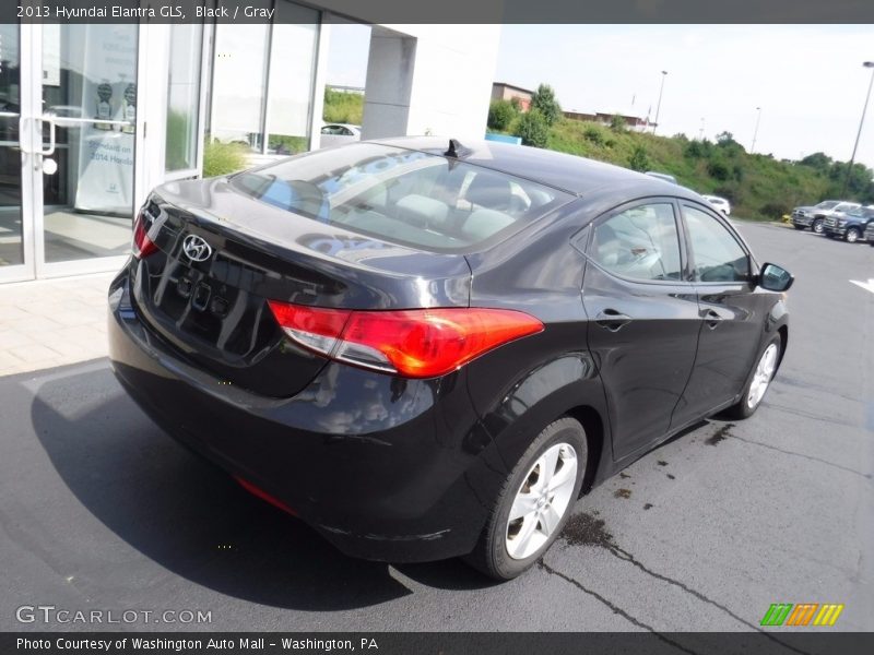 Black / Gray 2013 Hyundai Elantra GLS