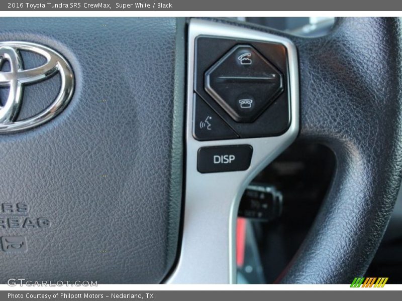 Super White / Black 2016 Toyota Tundra SR5 CrewMax