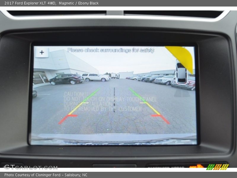 Magnetic / Ebony Black 2017 Ford Explorer XLT 4WD
