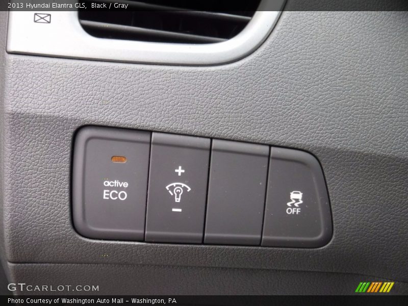 Black / Gray 2013 Hyundai Elantra GLS