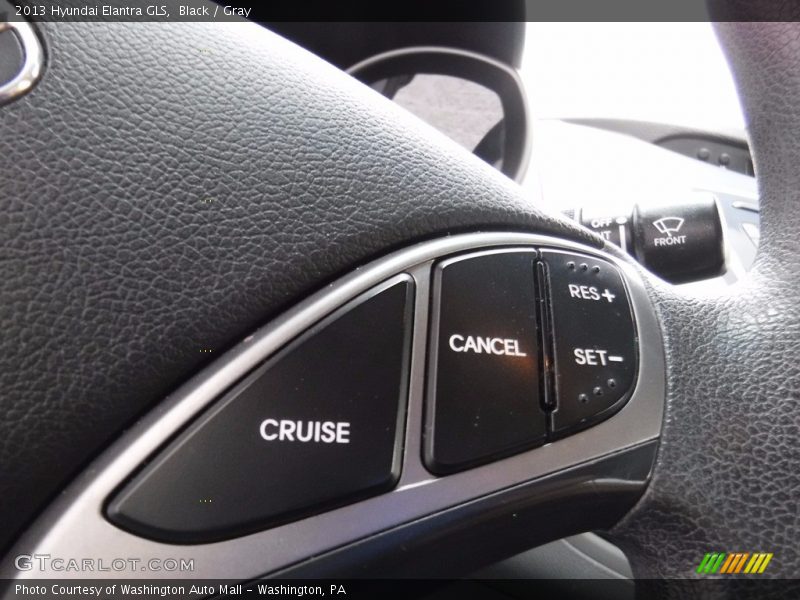 Black / Gray 2013 Hyundai Elantra GLS