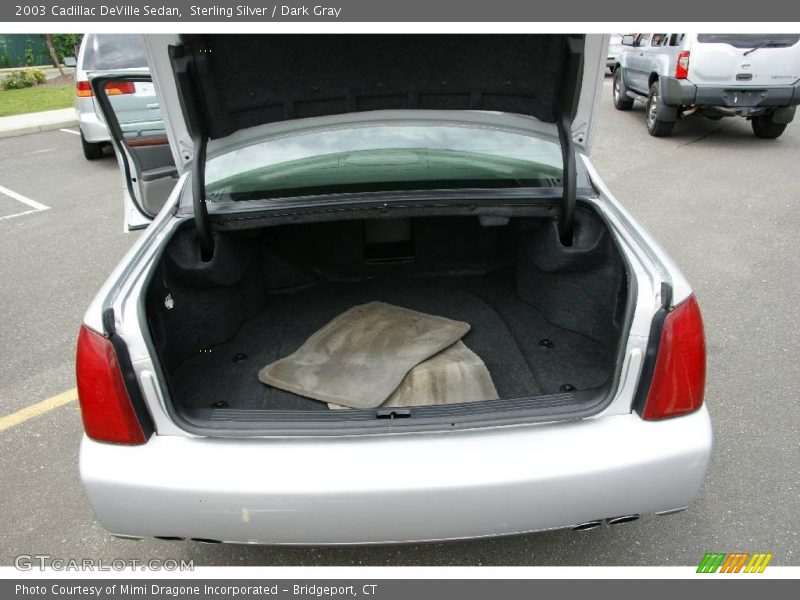 Sterling Silver / Dark Gray 2003 Cadillac DeVille Sedan