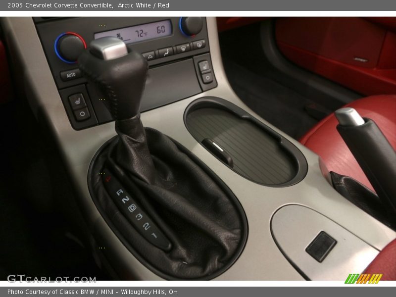 Arctic White / Red 2005 Chevrolet Corvette Convertible