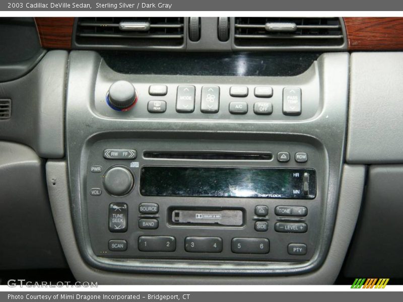 Sterling Silver / Dark Gray 2003 Cadillac DeVille Sedan