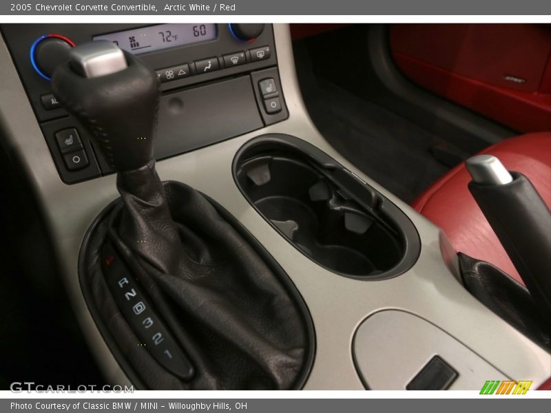 Arctic White / Red 2005 Chevrolet Corvette Convertible