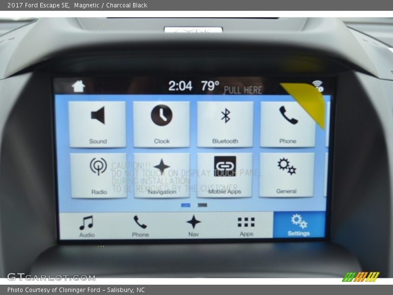 Magnetic / Charcoal Black 2017 Ford Escape SE